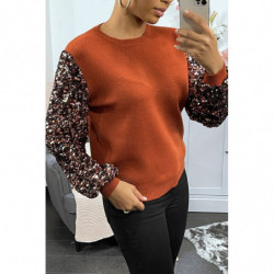 Pull cognac très doux à...