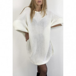 Robe pull blanche ample...