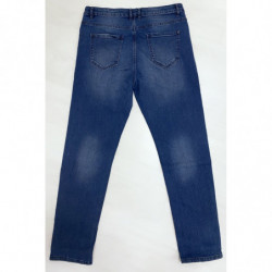 Jeans bleu grande taille très extensible