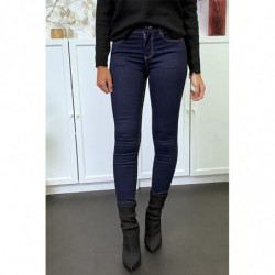 Jeans slim brute et extensible avec poches