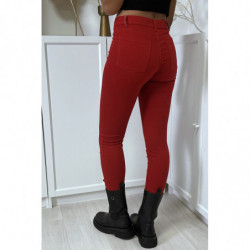 Jean slim rouge taille...