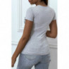 Tee-shirt gris D/OR