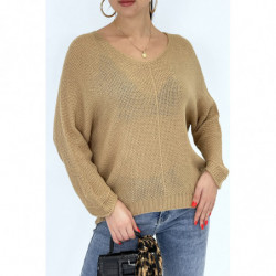 Pull fluide camel en grosse...