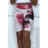 Cycliste tie and dye fuchsia push-up et anti-cellulite - 5