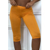 Legging court tout doux orange - 2