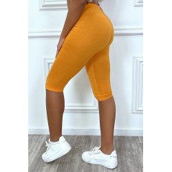 Legging court tout doux orange - 6