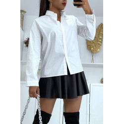 Chemise blanche classique en coton - 5