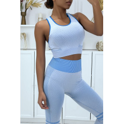 Ensemble de sport femme bleu - 2