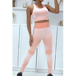 Ensemble de sport femme rose - 1