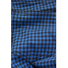 Jeggings bleu à carreaux avec poches arrières - 2