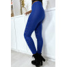 Legging royal avec joli motif coupé et doublé en résille - 4