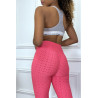 Legging push-up corail anti cellulite effet minceur - 2