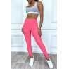 Legging push-up corail anti cellulite effet minceur - 4