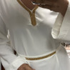 Abaya Rania blanche  - 2