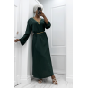 Abaya Rania vert  - 3