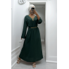 Abaya Rania vert  - 4