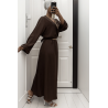 Abaya Rania choco  - 2