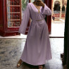 Abaya Rania lilas  - 5