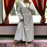 Abaya Rania gris - 3