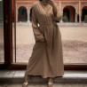 Abaya Rania camel  - 4