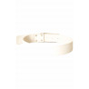 Ceinture Blanche avec boucle rectangulaire CE 502 - 4