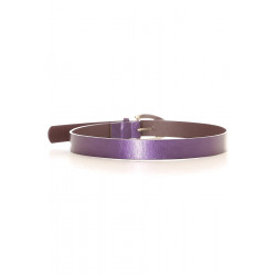 Ceinture femme en violet avec boucle métallisé. mh-020 - 3