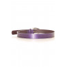 Ceinture femme en violet avec boucle métallisé. mh-020 - 3