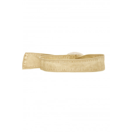 Ceinture Blanche en simili cuir - BG - 3003 - 1