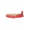 Ceinture rouge avec pochette - LDF9019 - 1