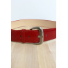 Ceinture rouge avec jolie boucle - 2