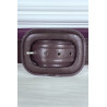 Ceinture tendance violette en simili - 2