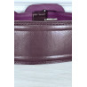 Ceinture tendance violette en simili - 4