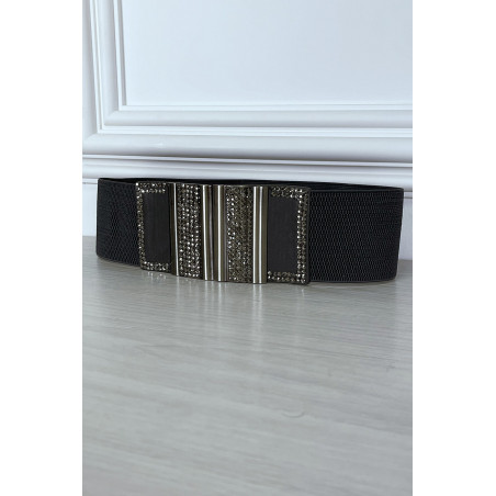 Ceinture ajustable avec strass - 1