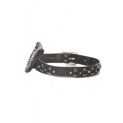 Ceinture noire avec pochette - LDF9019 - 2