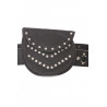 Ceinture noire avec pochette - LDF9019 - 4