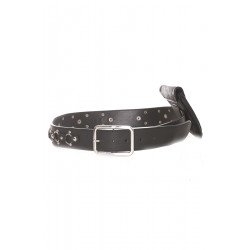 Ceinture noire avec pochette - LDF9019 - 5