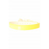 Ceinture Jaune, boucle motif feuilles BG-PO44 - 4