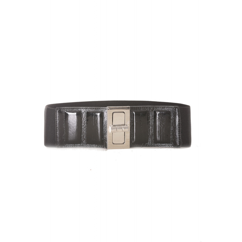 Ceinture noire taille haute - BG - 0233 - 1