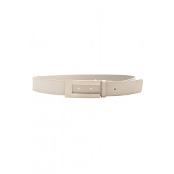 Ceinture PVC Grise boucle argent. SG0731 - 3