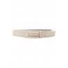 Ceinture PVC Grise boucle argent. SG0731 - 3