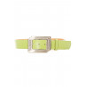 Ceinture femme en vert avec boucle rectangulaire. SG0218 - 1