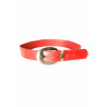 Ceinture Rouge large avec grosse boucle arrondi CE 747 - 2