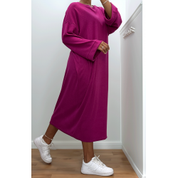 Robe simple fuchsia - 3