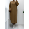 Robe simple camel - 2