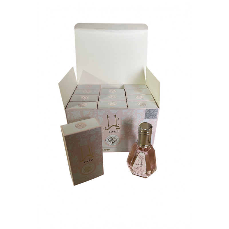 Lot de 12 parfums 50ml YARA COLLECTION DUBAI LATAFA Numéro 1 des ventes - 1