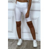 Cycliste de sport tendance blanc brillant - 1