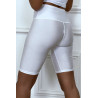 Cycliste de sport tendance blanc brillant - 4