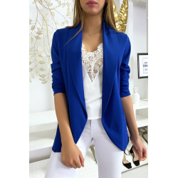 Veste Blazer royal col châle avec poches. Blazer femme 1526 - 2