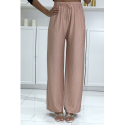 Pantalon palazzo rose tendance et chic - 3