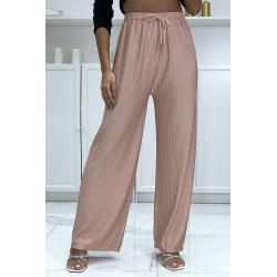 Pantalon palazzo rose tendance et chic - 4